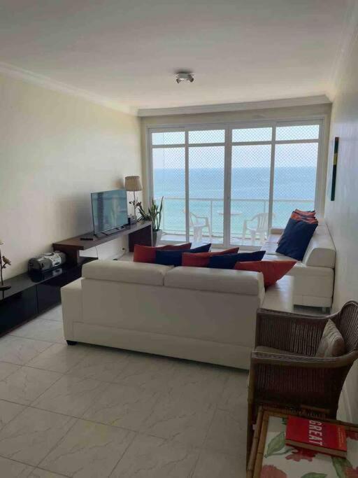 Hermoso Dpto Con Vista Frontal Al Mar Pitangueiras Γκουαρούχα Εξωτερικό φωτογραφία